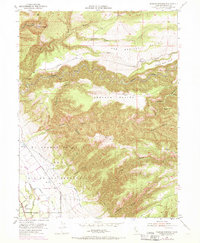 Download a high-resolution, GPS-compatible USGS topo map for Tuscan Springs, CA (1970 edition)