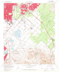 Download a high-resolution, GPS-compatible USGS topo map for Tustin, CA (1967 edition)