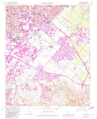Download a high-resolution, GPS-compatible USGS topo map for Tustin, CA (1982 edition)