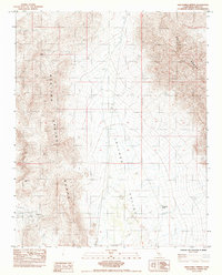 Download a high-resolution, GPS-compatible USGS topo map for Twelvemile Spring, CA (1984 edition)