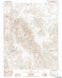 Download a high-resolution, GPS-compatible USGS topo map for Twentynine Palms Mountain, CA (1993 edition)