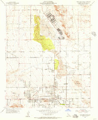 Download a high-resolution, GPS-compatible USGS topo map for Twentynine Palms, CA (1956 edition)