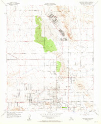 Download a high-resolution, GPS-compatible USGS topo map for Twentynine Palms, CA (1964 edition)