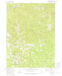 Download a high-resolution, GPS-compatible USGS topo map for Ukonom Mountain, CA (1981 edition)