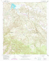 Download a high-resolution, GPS-compatible USGS topo map for Vail Lake, CA (1988 edition)