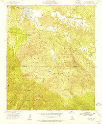 Download a high-resolution, GPS-compatible USGS topo map for Vail Lake, CA (1955 edition)