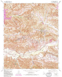 Download a high-resolution, GPS-compatible USGS topo map for Val Verde, CA (1995 edition)