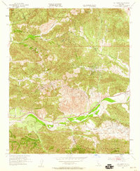 Download a high-resolution, GPS-compatible USGS topo map for Val Verde, CA (1959 edition)
