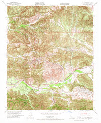 Download a high-resolution, GPS-compatible USGS topo map for Val Verde, CA (1966 edition)