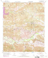 Download a high-resolution, GPS-compatible USGS topo map for Val Verde, CA (1970 edition)