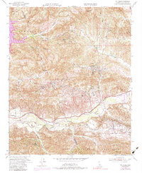 Download a high-resolution, GPS-compatible USGS topo map for Val Verde, CA (1984 edition)