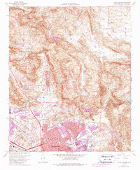 Download a high-resolution, GPS-compatible USGS topo map for Valley Center, CA (1988 edition)