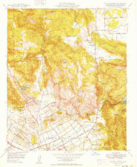 Download a high-resolution, GPS-compatible USGS topo map for Valley Center, CA (1949 edition)