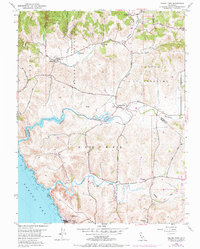 Download a high-resolution, GPS-compatible USGS topo map for Valley Ford, CA (1972 edition)