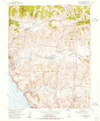 Download a high-resolution, GPS-compatible USGS topo map for Valley Ford, CA (1955 edition)