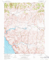 Download a high-resolution, GPS-compatible USGS topo map for Valley Ford, CA (1971 edition)