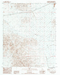 preview thumbnail of historical topo map of San Bernardino County, CA in 1985