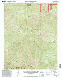 Download a high-resolution, GPS-compatible USGS topo map for Ventana Cones, CA (2000 edition)