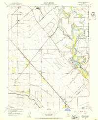 Download a high-resolution, GPS-compatible USGS topo map for Vernalis, CA (1954 edition)