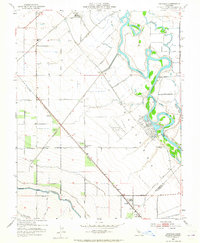 Download a high-resolution, GPS-compatible USGS topo map for Vernalis, CA (1965 edition)