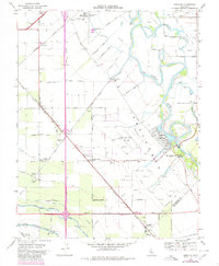 Download a high-resolution, GPS-compatible USGS topo map for Vernalis, CA (1980 edition)