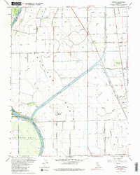 Download a high-resolution, GPS-compatible USGS topo map for Verona, CA (1985 edition)