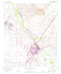 Download a high-resolution, GPS-compatible USGS topo map for Victorville, CA (1974 edition)