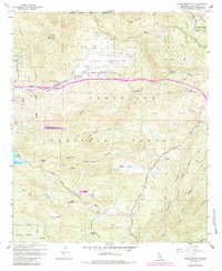 Download a high-resolution, GPS-compatible USGS topo map for Viejas Mountain, CA (1985 edition)