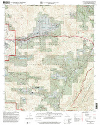 Download a high-resolution, GPS-compatible USGS topo map for Viejas Mountain, CA (2000 edition)