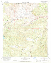 Download a high-resolution, GPS-compatible USGS topo map for Viejas Mountain, CA (1968 edition)