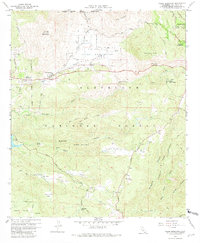 Download a high-resolution, GPS-compatible USGS topo map for Viejas Mountain, CA (1981 edition)