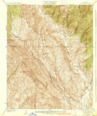 Download a high-resolution, GPS-compatible USGS topo map for Violin Canyon, CA (1937 edition)