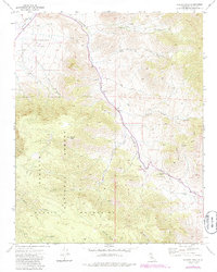 Download a high-resolution, GPS-compatible USGS topo map for Walker Pass, CA (1986 edition)
