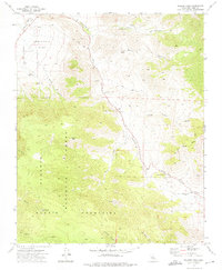 Download a high-resolution, GPS-compatible USGS topo map for Walker Pass, CA (1975 edition)