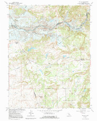 Download a high-resolution, GPS-compatible USGS topo map for Wallace, CA (1991 edition)
