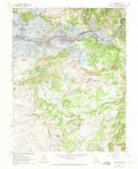 Download a high-resolution, GPS-compatible USGS topo map for Wallace, CA (1971 edition)