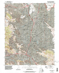 Download a high-resolution, GPS-compatible USGS topo map for Walnut Creek, CA (1997 edition)