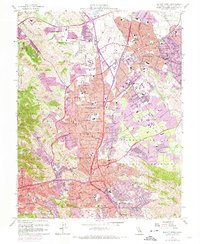 Download a high-resolution, GPS-compatible USGS topo map for Walnut Creek, CA (1969 edition)