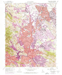 Download a high-resolution, GPS-compatible USGS topo map for Walnut Creek, CA (1974 edition)