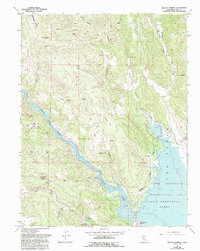 Download a high-resolution, GPS-compatible USGS topo map for Walter Springs, CA (1993 edition)