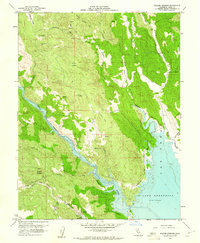 Download a high-resolution, GPS-compatible USGS topo map for Walter Springs, CA (1961 edition)