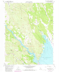 Download a high-resolution, GPS-compatible USGS topo map for Walter Springs, CA (1980 edition)
