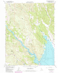 Download a high-resolution, GPS-compatible USGS topo map for Walter Springs, CA (1984 edition)