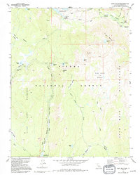 Download a high-resolution, GPS-compatible USGS topo map for Ward Mountain, CA (1994 edition)