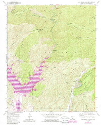 Download a high-resolution, GPS-compatible USGS topo map for Warm Springs Mountain, CA (1988 edition)