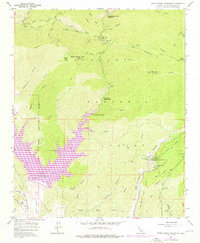 Download a high-resolution, GPS-compatible USGS topo map for Warm Springs Mountain, CA (1976 edition)