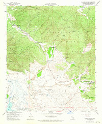 Download a high-resolution, GPS-compatible USGS topo map for Warner Springs, CA (1964 edition)