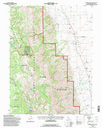 Download a high-resolution, GPS-compatible USGS topo map for Warren Peak, CA (1997 edition)