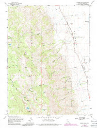 Download a high-resolution, GPS-compatible USGS topo map for Warren Peak, CA (1988 edition)