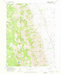Download a high-resolution, GPS-compatible USGS topo map for Warren Peak, CA (1971 edition)